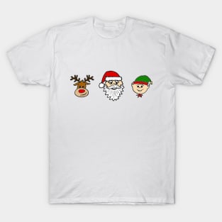 Santa and Friends T-Shirt